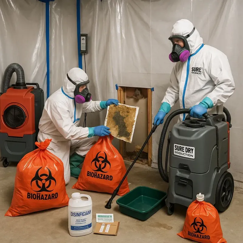 Contaminated Water Handling Protocols process in Brunswick, NC