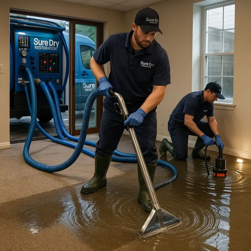 Water Extraction and Removal process in Brunswick, NC
